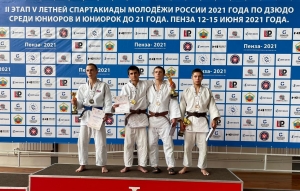 УДМУРТСКИЕ СПОРТСМЕНЫ ЗАВОЕВАЛИ МЕДАЛИ СОРЕВНОВАНИЙ ПО ДЗЮДО II ЭТАПА V ЛЕТНЕЙ СПАРТАКИАДЫ МОЛОДЕЖИ РОССИИ.